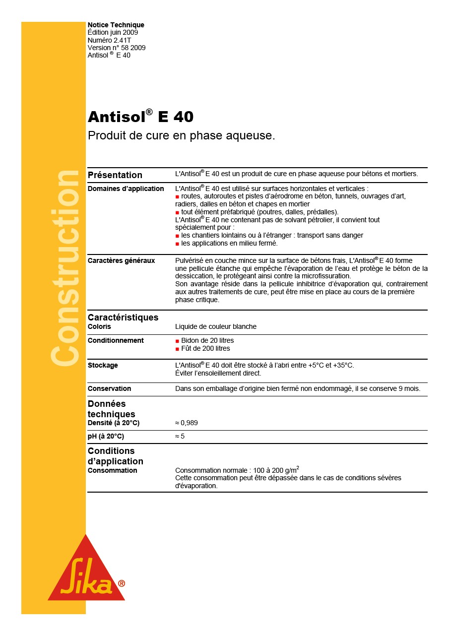 Antisol E 40